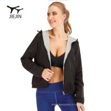 Cochles de vestes de sport pour femmes confortables Léêtoir extérieur manteau décontracté